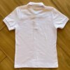 fernandaramoskids com br Camisa Infantil Masculina Polo Básica Manga Curta Branca3