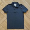 Camisa Infantil Masculina Polo Básica Manga Curta Preta Fernanda Ramos Kids