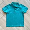 Camisa Infantil Masculina Polo Básica Manga Curta Verde Fernanda Ramos Kids