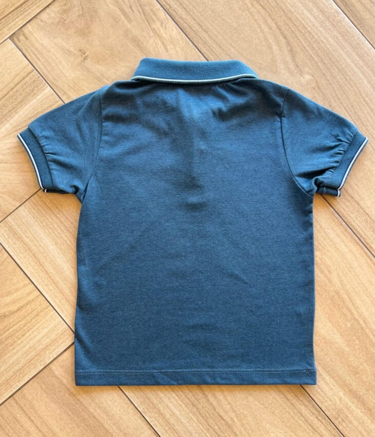 fernandaramoskids com br Camisa Infantil Masculina Polo Casual Slim Verde2