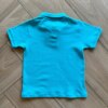 Camisa Infantil Masculina Polo Manga Curta em Suedine Azul Piscina Fernanda Ramos Kids