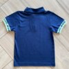 Camisa Polo Infantil Masculina com Botões Azul Escuro Fernanda Ramos Kids