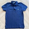Camisa Polo Infantil Masculina Detalhe na Gola Azul Fernanda Ramos Kids