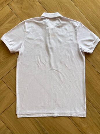 Camisa Polo Infantil Masculina Detalhe na Gola Branca Fernanda Ramos Kids