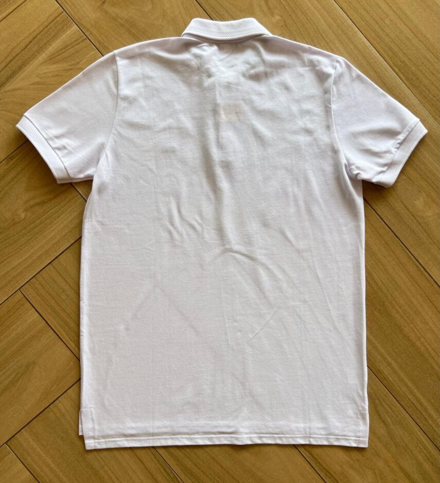 Camisa Polo Infantil Masculina Detalhe na Gola Branca Fernanda Ramos Kids