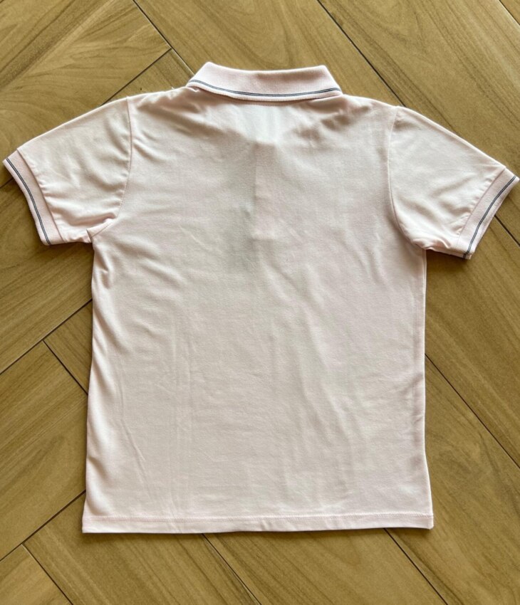 Camisa Polo Infantil Masculina Rosa Bebê Fernanda Ramos Kids