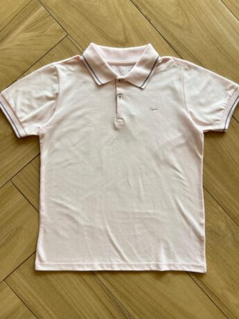 Camisa Polo Infantil Masculina Rosa Bebê Fernanda Ramos Kids
