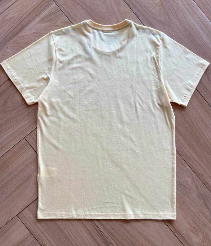 Camiseta Infantil Masculina Amarela Fernanda Ramos Kids