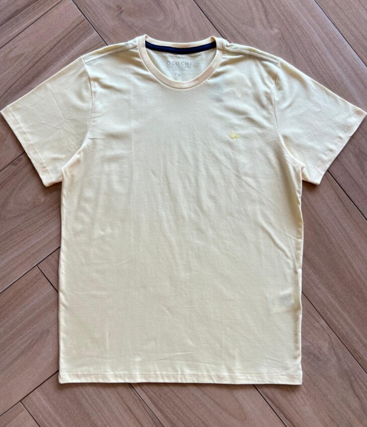 Camiseta Infantil Masculina Amarela Fernanda Ramos Kids