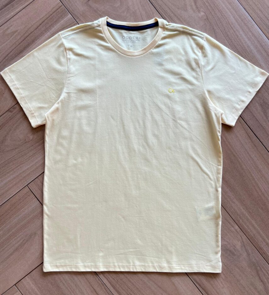 Camiseta Infantil Masculina Amarela Fernanda Ramos Kids