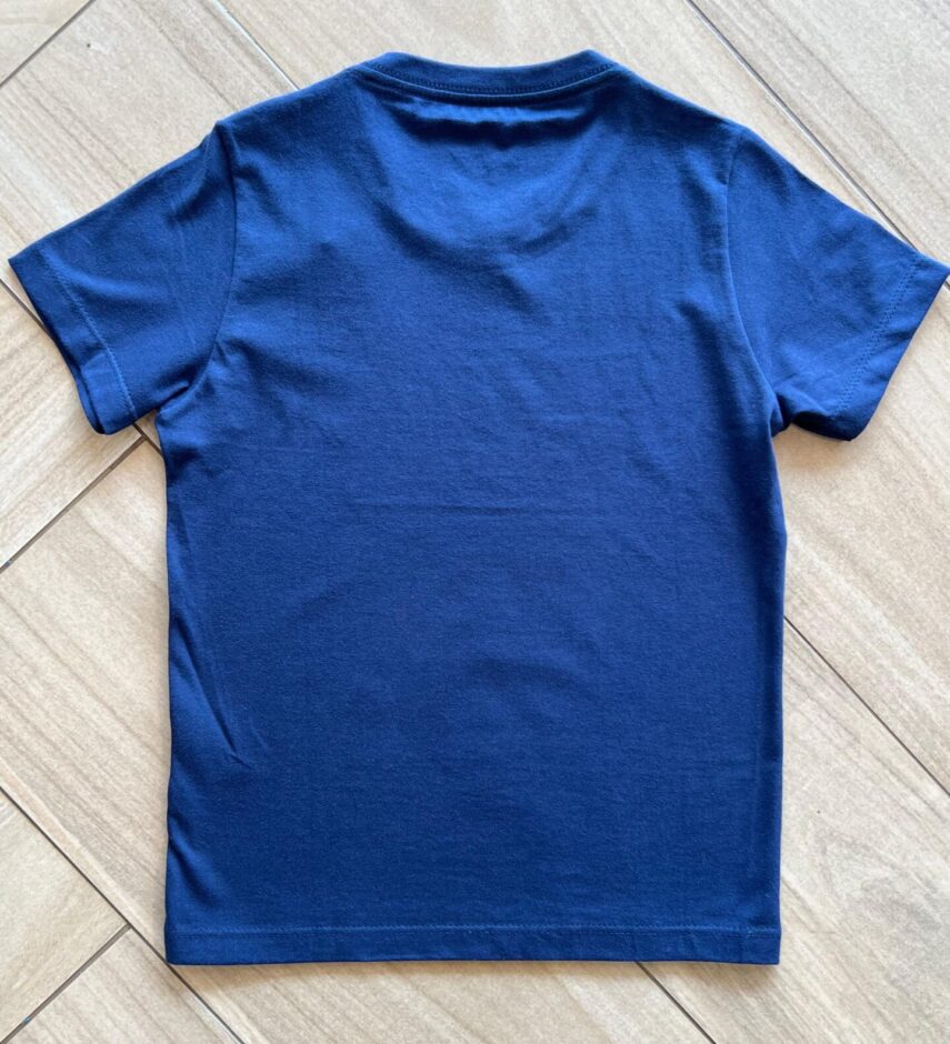Camiseta Infantil Masculina Azul Escuro Fernanda Ramos Kids
