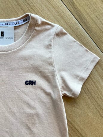 fernandaramoskids com br Camiseta Infantil Masculina Básica Bege1