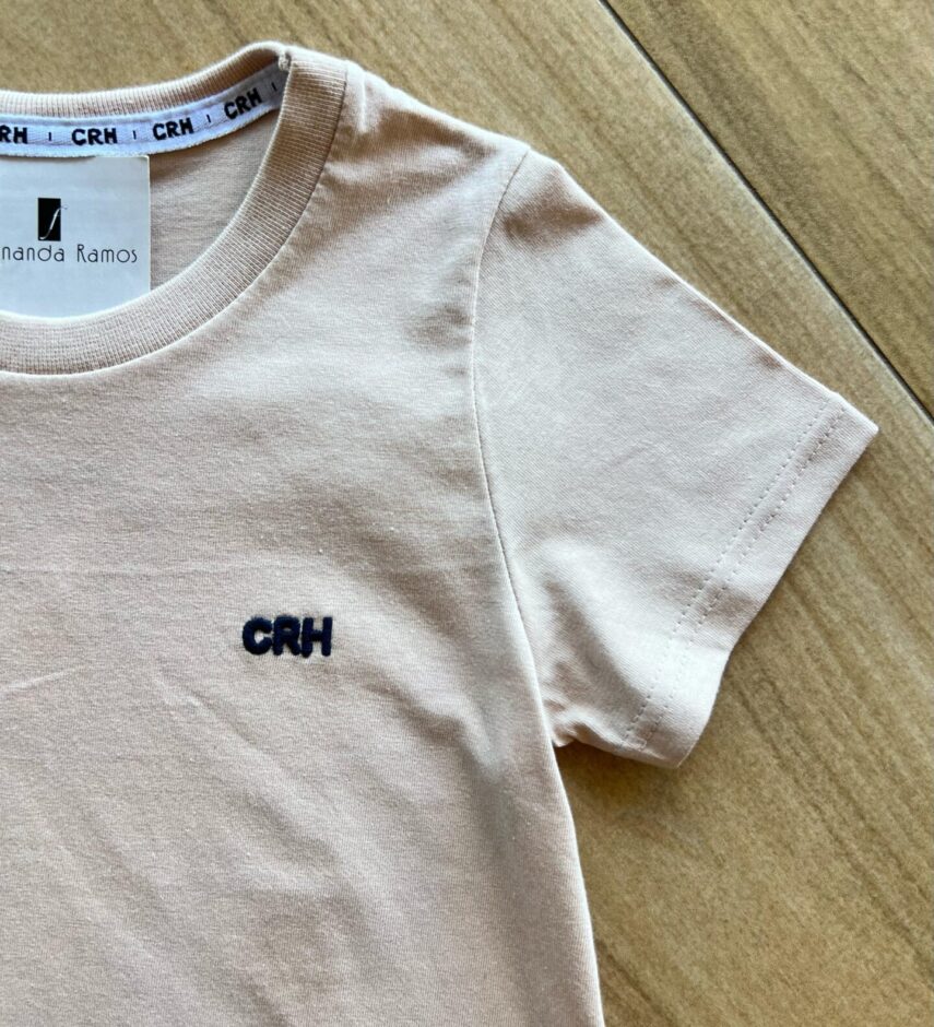 fernandaramoskids com br Camiseta Infantil Masculina Básica Bege1