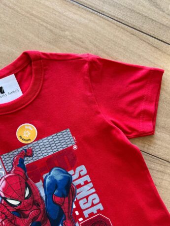 fernandaramoskids com br Camiseta Infantil Masculina Básica Manga Curta Aranha 1