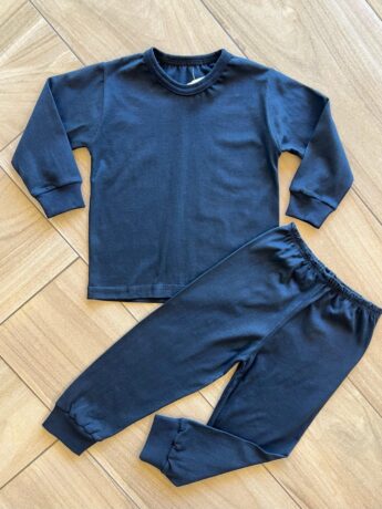 fernandaramoskids com br Camiseta Infantil Masculina Básica Manga Longa Preta1