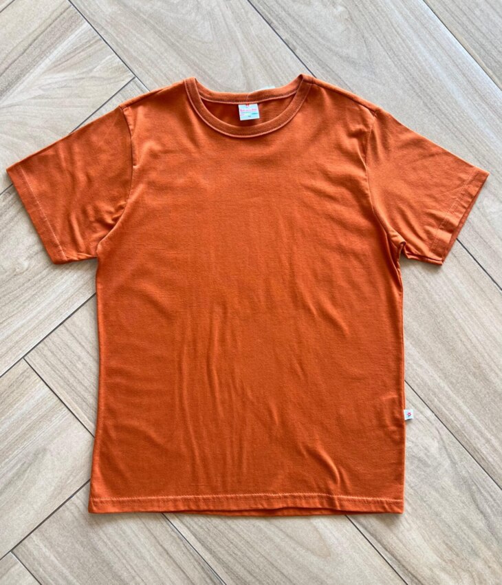 Camiseta Infantil Masculina Básica TerraCota Fernanda Ramos Kids