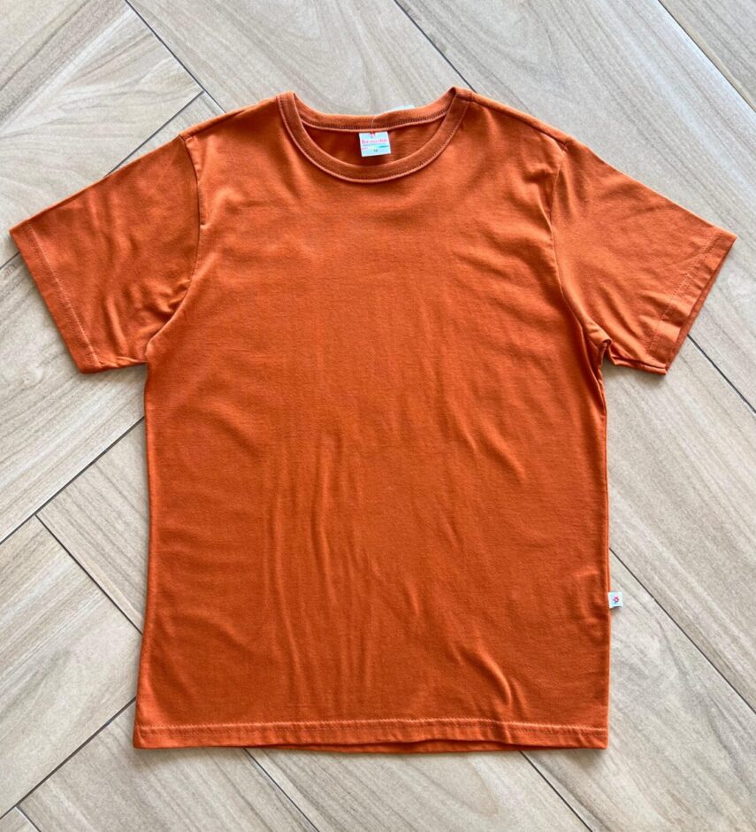 Camiseta Infantil Masculina Básica TerraCota Fernanda Ramos Kids