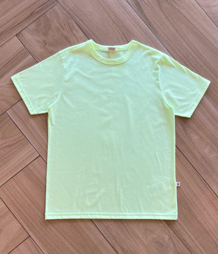 Camiseta Infantil Masculina Básica Verde Neon Fernanda Ramos Kids