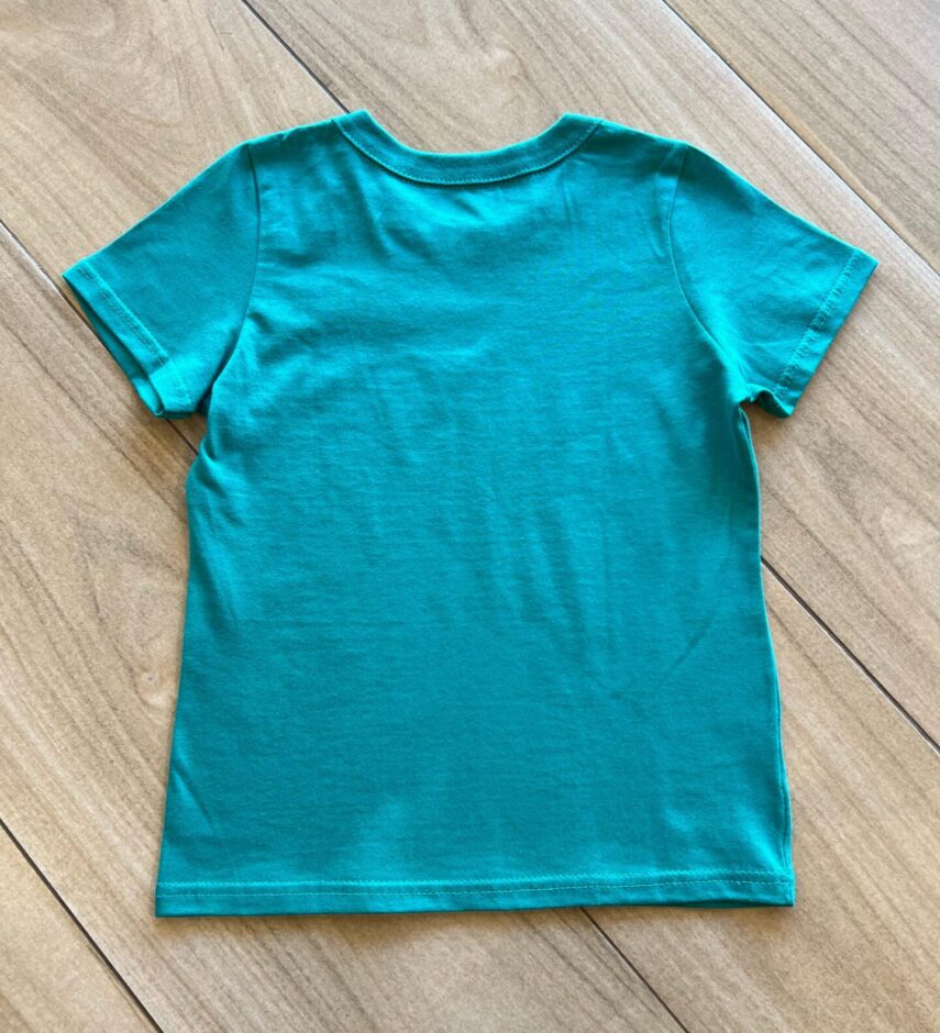 Camiseta Infantil Masculina Tradicional Verde Bandeira Fernanda Ramos Kids