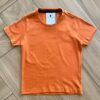 Camiseta Infantil Masculina Essencial Laranja Fernanda Ramos Kids