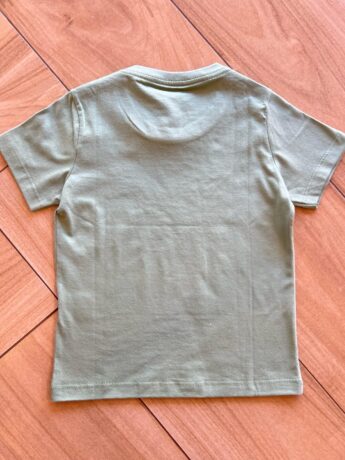 Camiseta Infantil Masculina Essencial Verde Fernanda Ramos Kids
