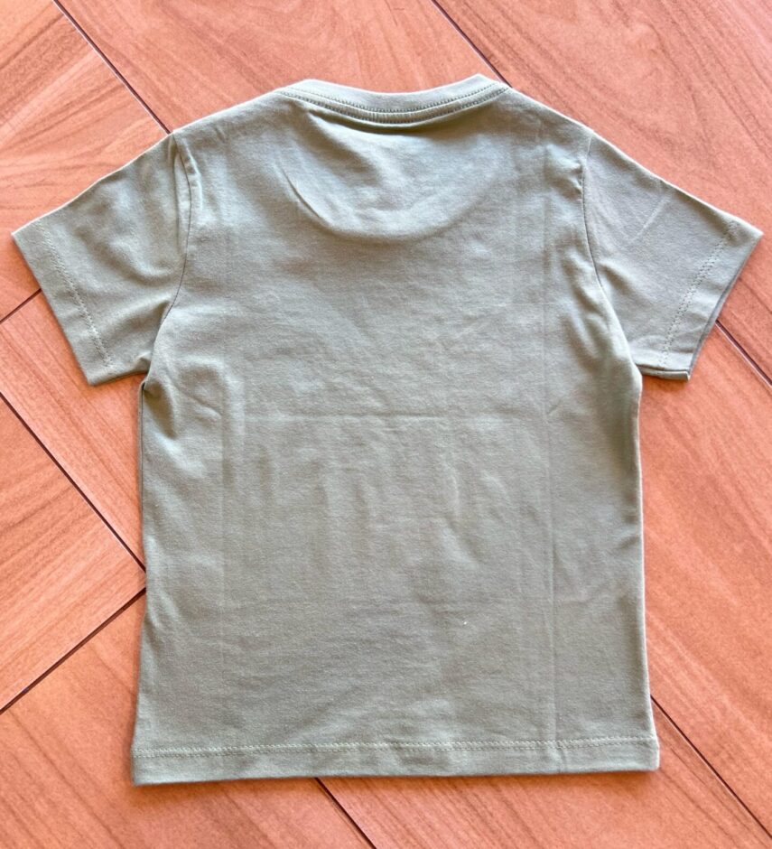 Camiseta Infantil Masculina Essencial Verde Fernanda Ramos Kids