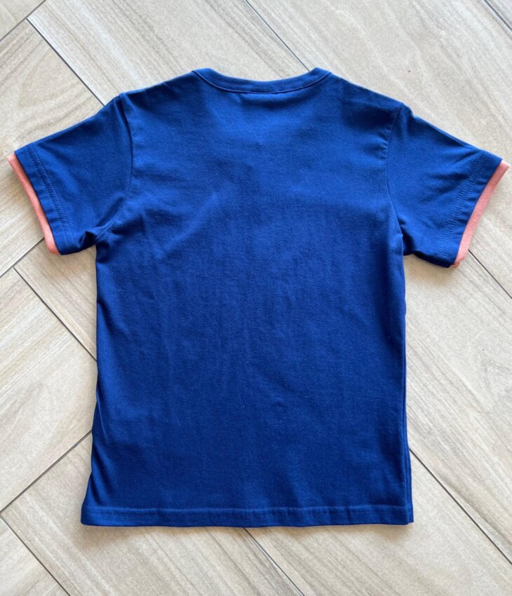 Camiseta Infantil Masculina Extra Fun Azul Marinho Fernanda Ramos Kids