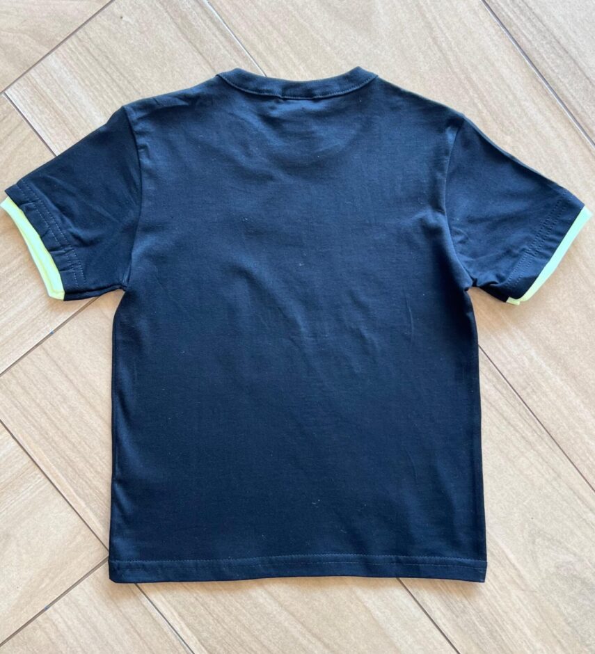 Camiseta Infantil Masculina Extra Fun Preta Fernanda Ramos Kids