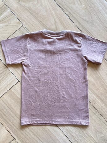Camiseta Infantil Masculina Manga Curta Básica Marrom Fernanda Ramos Kids