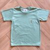 Camiseta Infantil Masculina Manga Curta Básica Verde Oliva Fernanda Ramos Kids