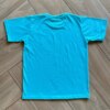 Camiseta Infantil Masculina Manga Curta Básica Verde Piscina Fernanda Ramos Kids