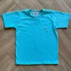 Camiseta Infantil Masculina Manga Curta Básica Verde Piscina Fernanda Ramos Kids