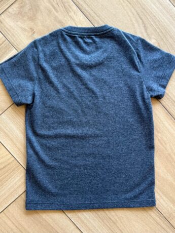 Camiseta Infantil Masculina Manga Curta Essencial Mesclada Cinza Fernanda Ramos Kids