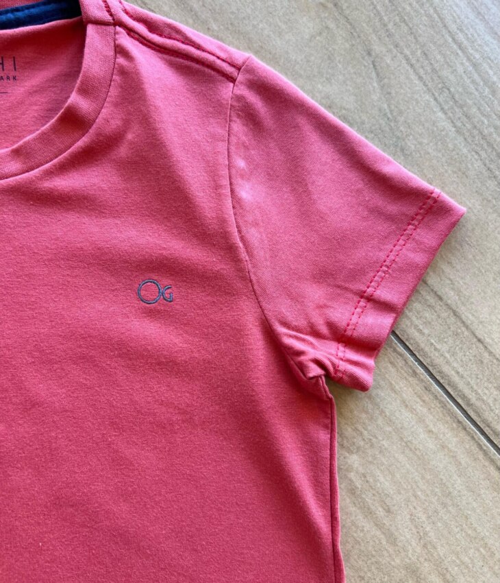 fernandaramoskids com br Camiseta Infantil Masculina Manga Curta Vermelho Queimado1