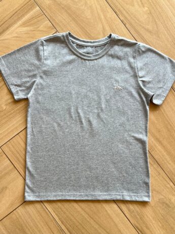 Camiseta Infantil Masculina Mescla Cinza Fernanda Ramos Kids