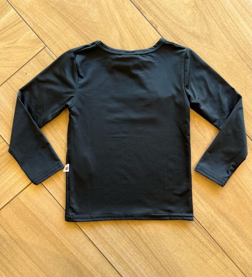fernandaramoskids com br Camiseta Infantil Masculina Térmica Manga Longa Preta2