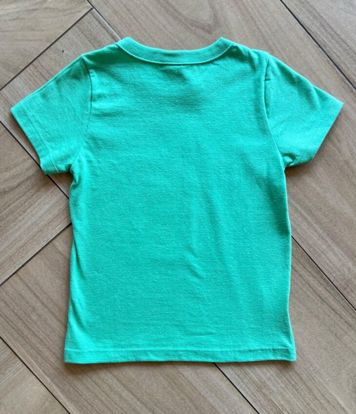 fernandaramoskids com br Camiseta Infantil Masculina Tradicional Hora do Lanche Verde2