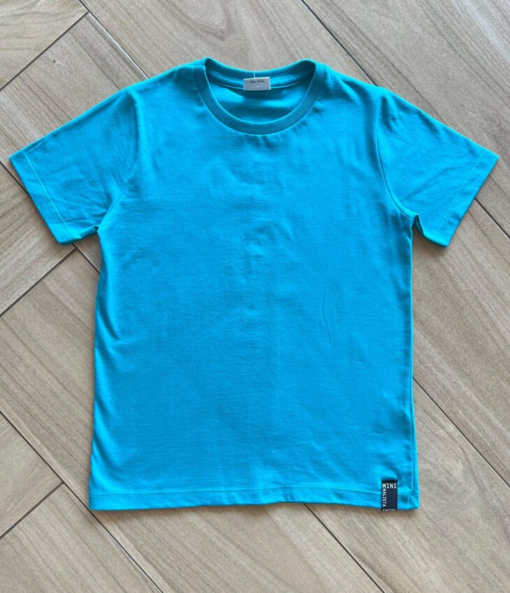 Camiseta Infantil Masculina Verde Esmeralda Fernanda Ramos Kids