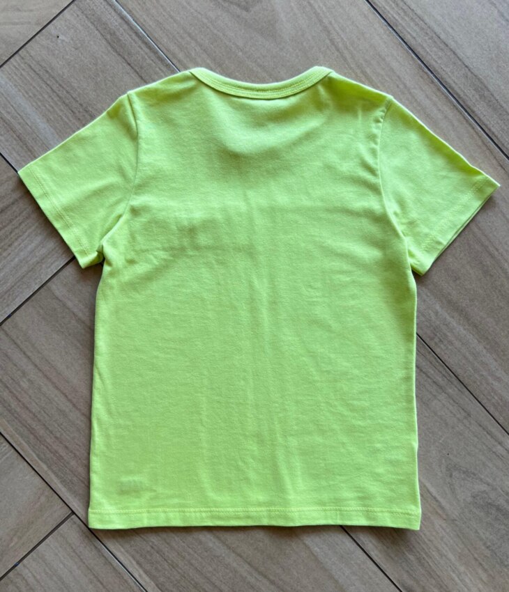Camiseta Infantil Masculina Tradicional Verde Lima Fernanda Ramos Kids