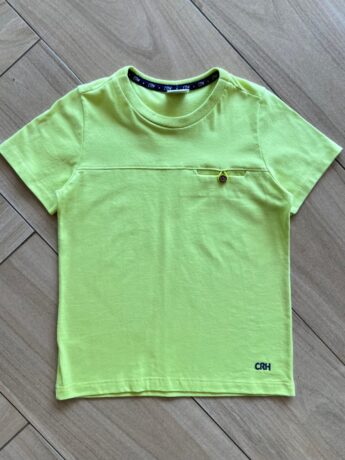 Camiseta Infantil Masculina Tradicional Verde Lima Fernanda Ramos Kids