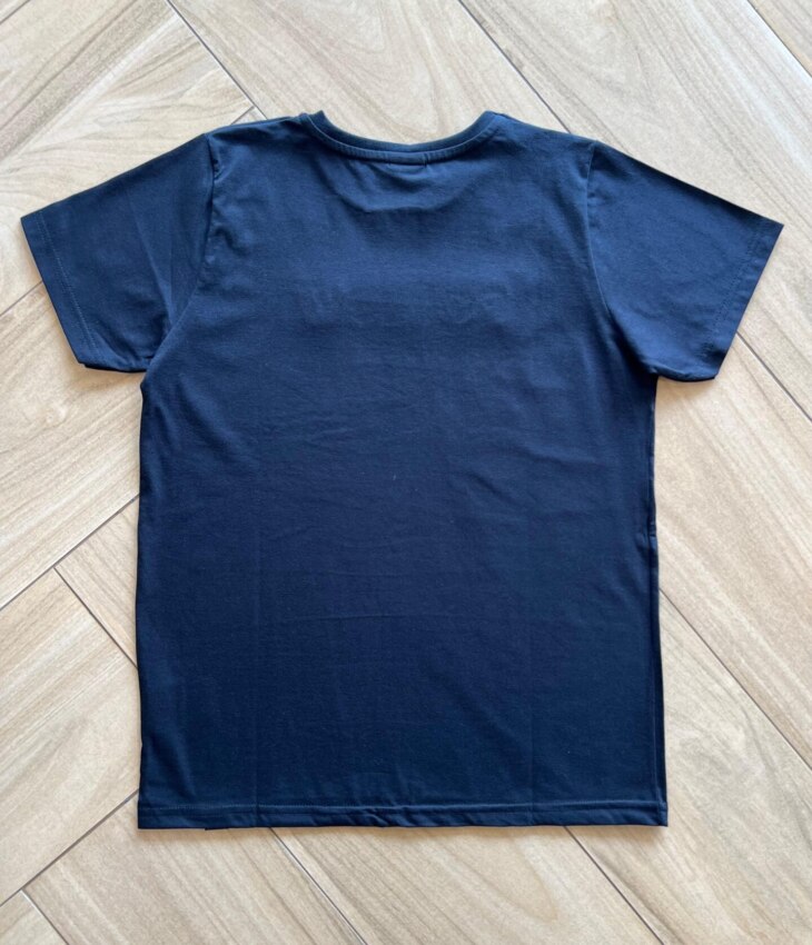 Camiseta Juvenil Masculina Follow Preta Fernanda Ramos Kids