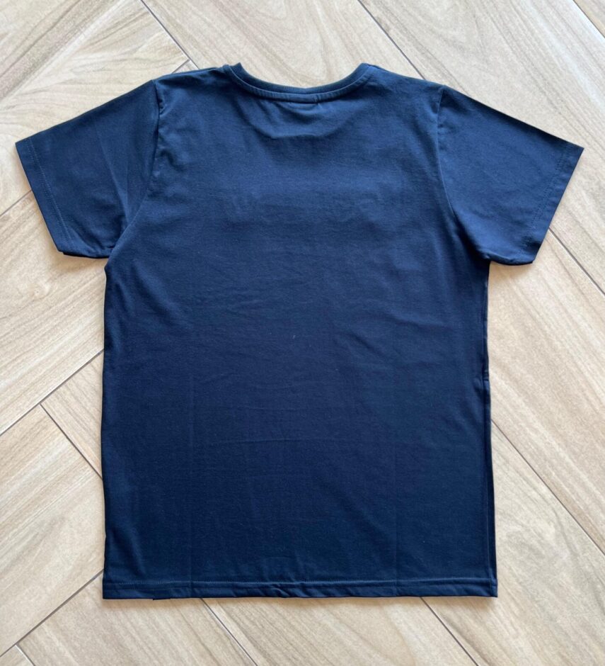 Camiseta Juvenil Masculina Follow Preta Fernanda Ramos Kids