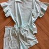Conjunto Infantil Feminino Blusa All You Need is Love e Short Fernanda Ramos Kids