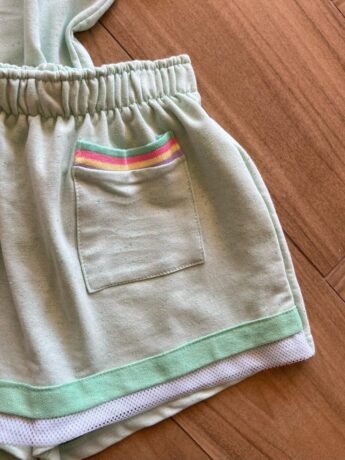 fernandaramoskids com br Conjunto Infantil Feminino Blusa Box e Short Saia Botonê1