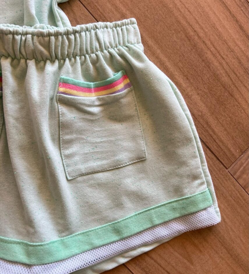fernandaramoskids com br Conjunto Infantil Feminino Blusa Box e Short Saia Botonê1