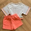 fernandaramoskids com br Conjunto Infantil Feminino Blusa Bxy Over em Malha Wave Short 3
