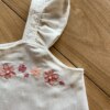 fernandaramoskids com br Conjunto Infantil Feminino Blusa com Flor Bordada e Short Saia Rosa1
