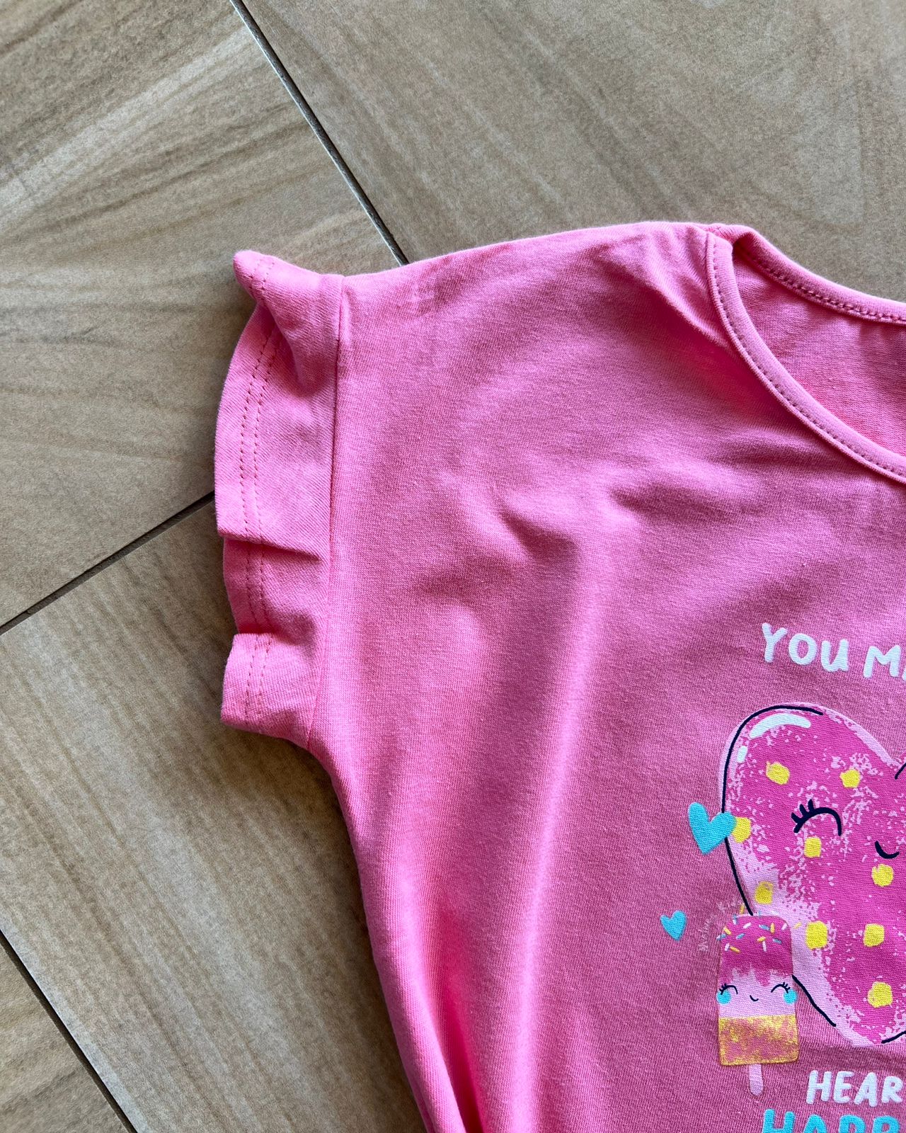 fernandaramoskids com br Conjunto Infantil Feminino Blusa Coração Short Listras Coloridas 1