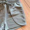 fernandaramoskids com br Conjunto Infantil Feminino Blusa Cropped You e Short Verde1