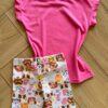fernandaramoskids com br Conjunto Infantil Feminino Blusa e Short de Cachorrinhos3